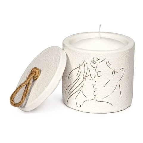 SCATOLA BESO CON CANDELA DM.8 H.8 