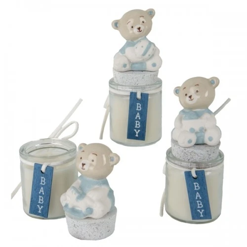 BOMBONIERA - BIBÌ CANDELA CELESTE H.11 