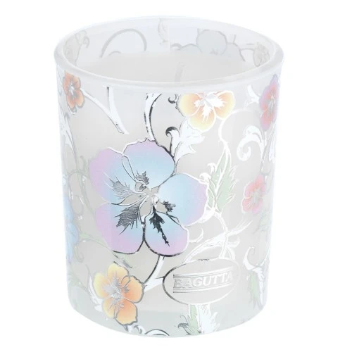 CANDELA PROFUMATA - Fiori bianco Vaniglia noir