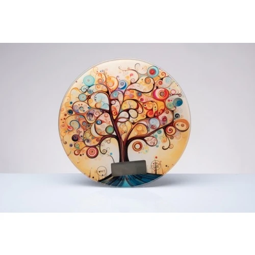 Bilancia da Cucina Albero della Vita Cuorematto: Bomboniera Solidale Utile con Scatola 5kg.