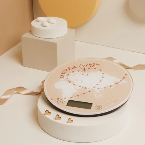 BILANCIA TONDA DECORO MONDO - CLARALUNA 2025