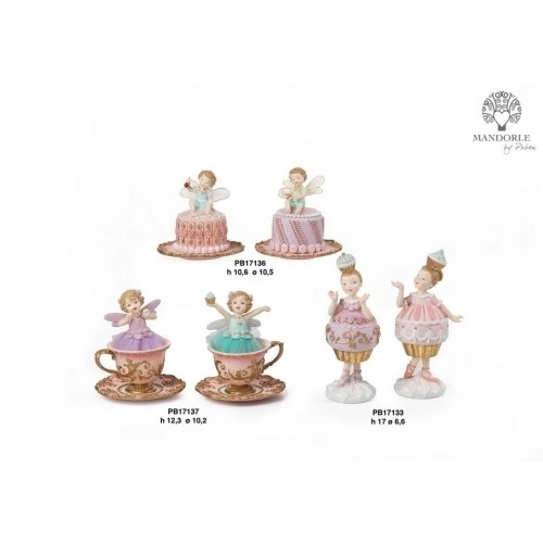 BIMBA TAZZINA 12.3 CM. RESINA