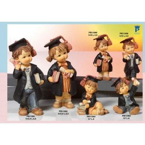 BIMBO LAUREATO SED.7 CM.RESINA