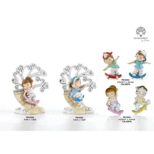 CALAMITA BIMBO 5.7 CM. RESINA