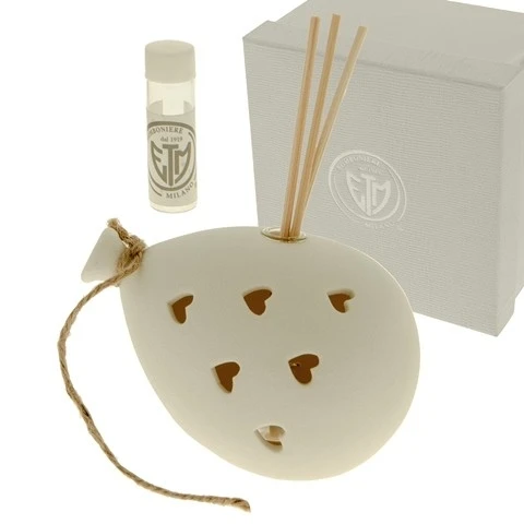 BOMBONIERA PALLONCINO DIFFUSORE CON LUCE LED 11 CM