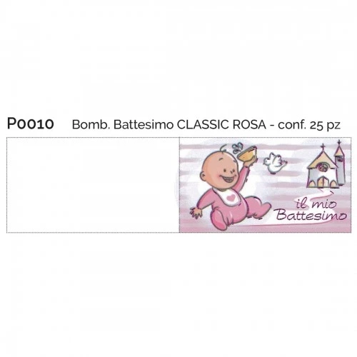BOMB.BATTESIMOCLASSIC ROSA CONF.25PZ