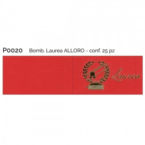 BOMB.LAUREA ALLORO CONF.25 PZ