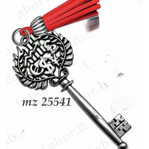 Bomboniera chiave laurea in economia