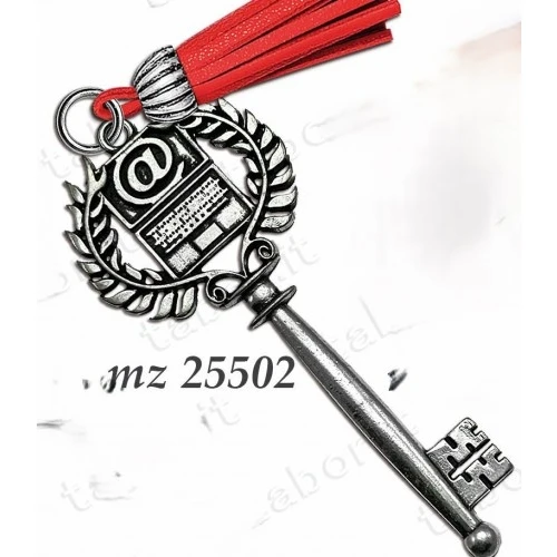 Bomboniera chiave laurea in informatica