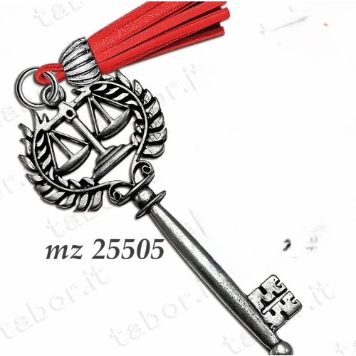 Bomboniera chiave laurea in legge