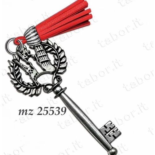 Bomboniera chiave laurea nel settore turismo