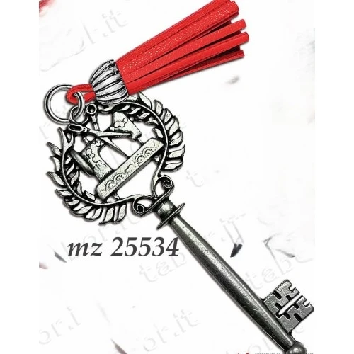 Bomboniera chiave macchina da cucire laurea nel settore della moda