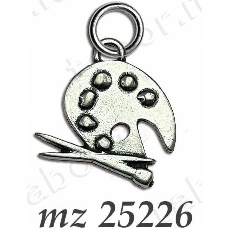 Bomboniera ciondolo laurea belle arti