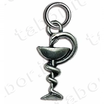 Bomboniera ciondolo laurea farmacia