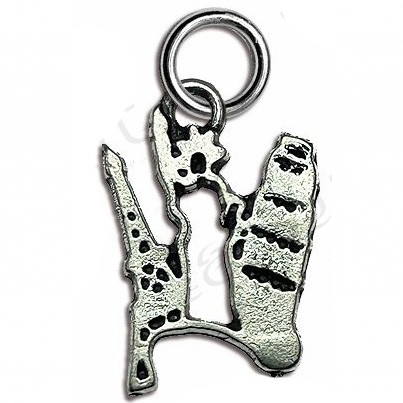 Bomboniera ciondolo laurea nel settore turistico