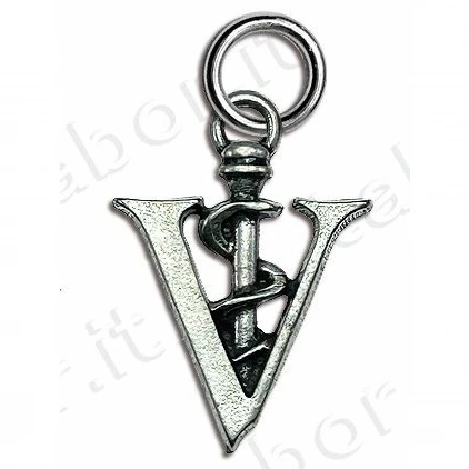 Bomboniera ciondolo laurea veterinaria