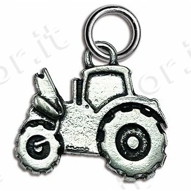 Bomboniera ciondolo trattore laurea agraria