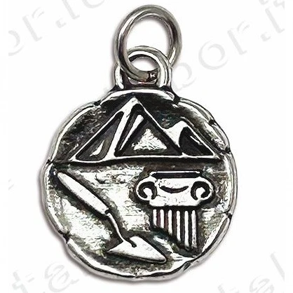 Bomboniera laurea ciondolo archeologia