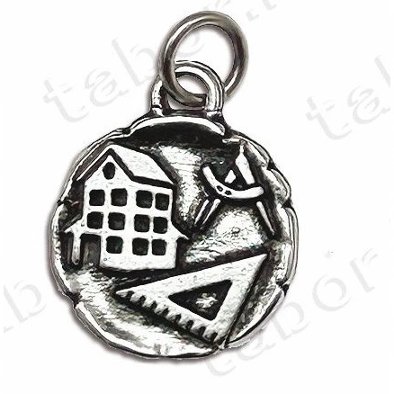 Bomboniera laurea ciondolo architettura