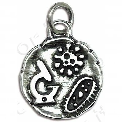 Bomboniera laurea ciondolo batteriologia