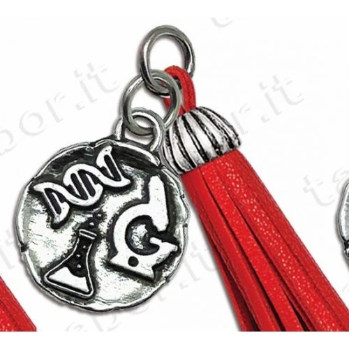 Bomboniera laurea ciondolo biologia con nappina