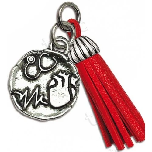 Bomboniera laurea ciondolo cardiologia con nappina