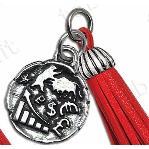 Bomboniera laurea ciondolo economia con nappina