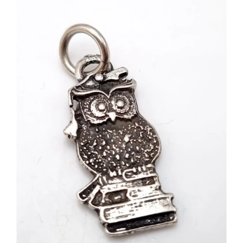 Bomboniera laurea ciondolo gufo