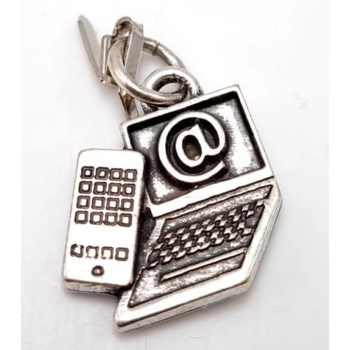 Bomboniera laurea ciondolo informatica