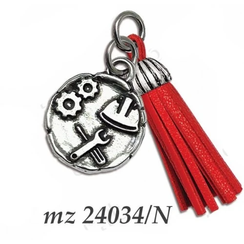 Bomboniera laurea ciondolo ingegneria civile con nappina