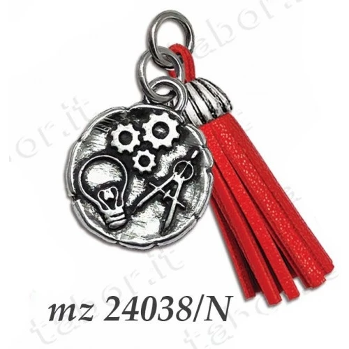 Bomboniera laurea ciondolo ingegneria elettronica con nappina