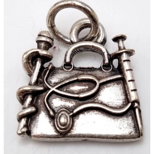 Bomboniera laurea ciondolo medicina