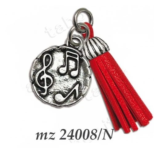 Bomboniera laurea ciondolo musica con nappina