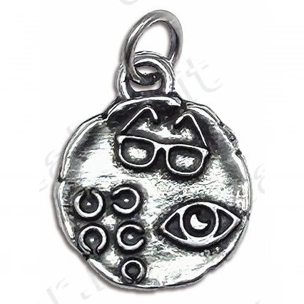 Bomboniera laurea ciondolo oculistica