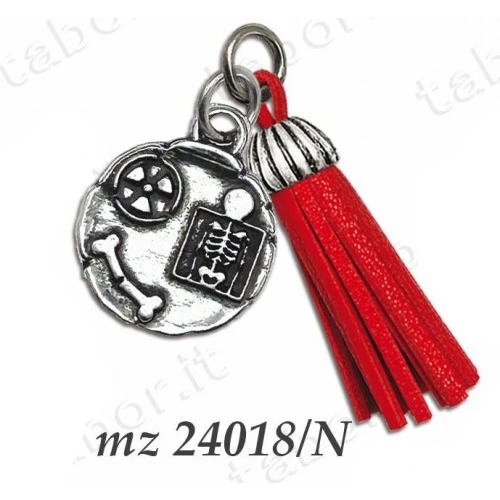 Bomboniera laurea ciondolo radiologia con nappina