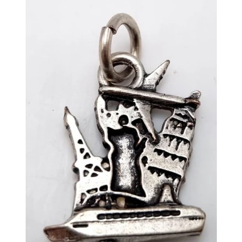 Bomboniera laurea ciondolo turismo