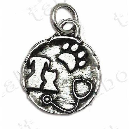 Bomboniera laurea ciondolo veterinaria