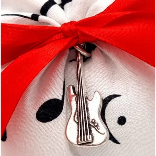Bomboniera laurea musica basso elettrico