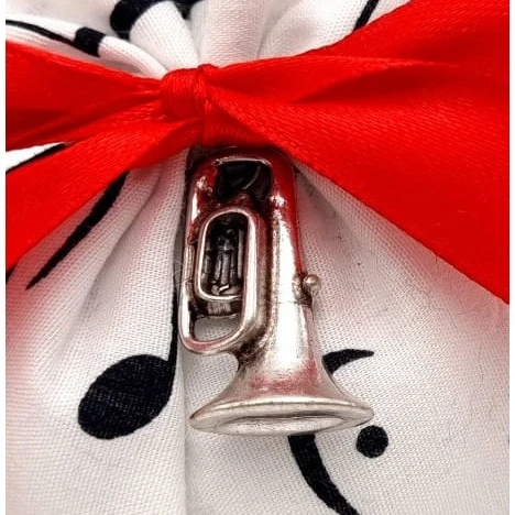 Bomboniera laurea musica basso tuba