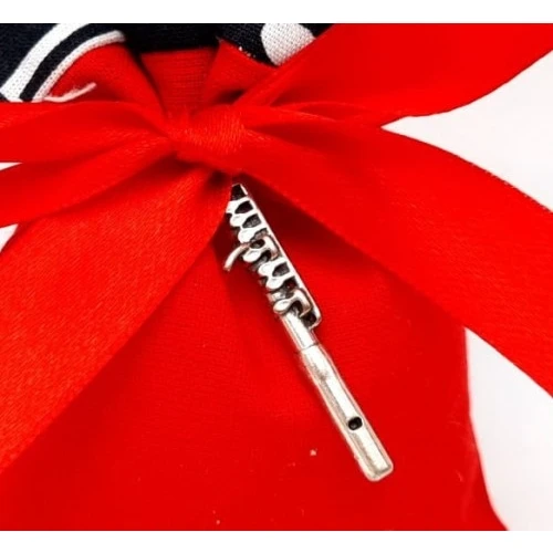 Bomboniera laurea musica flauto traverso