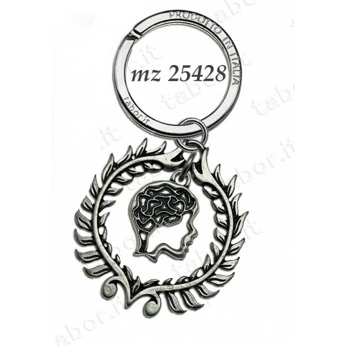 Bomboniera portachiavi cervello laurea in neurologia