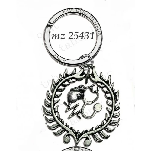 Bomboniera portachiavi laurea cardiologia