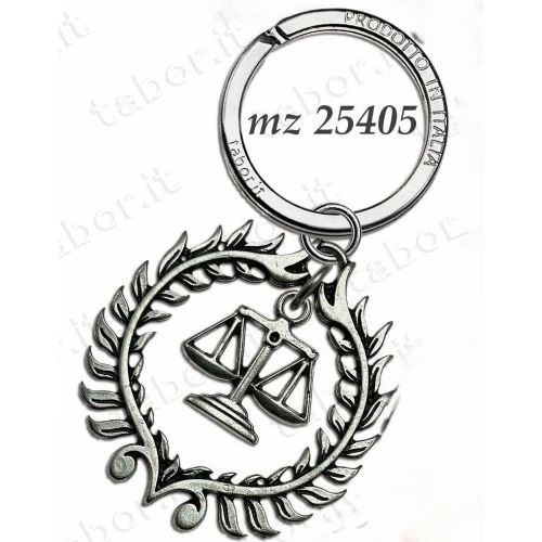 Bomboniera portachiavi laurea giurisprudenza