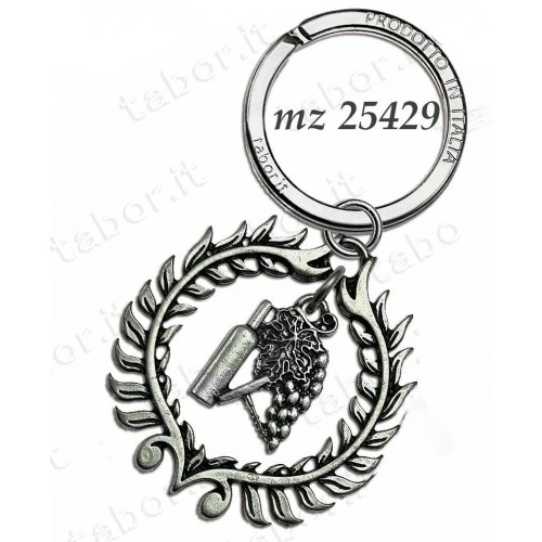 Bomboniera portachiavi laurea in enologia