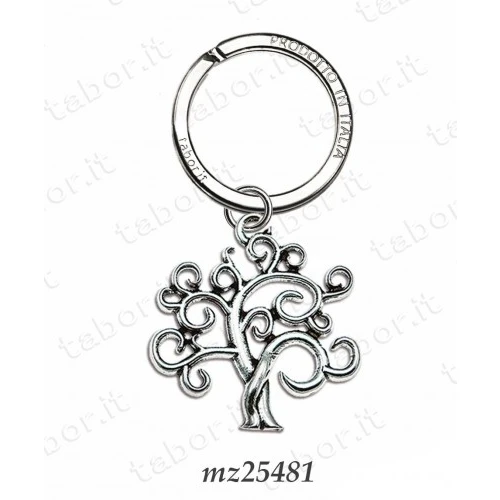 Bomboniera portachiavi stilizzato albero della vita