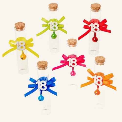 PORTACONFETTI FIALA PER 18° COMPLEANNO H.13