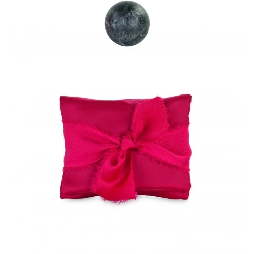 BUSTINA RASO ROSSA CON NASTRO