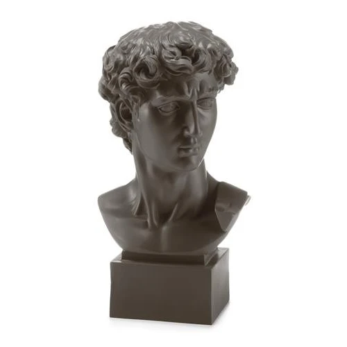 BUSTO DAVID 18 CM GRIGIO SCURO
