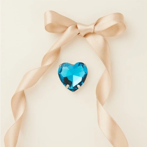 CALAMITA STRASS CUORE BLU - CLARALUNA 2025