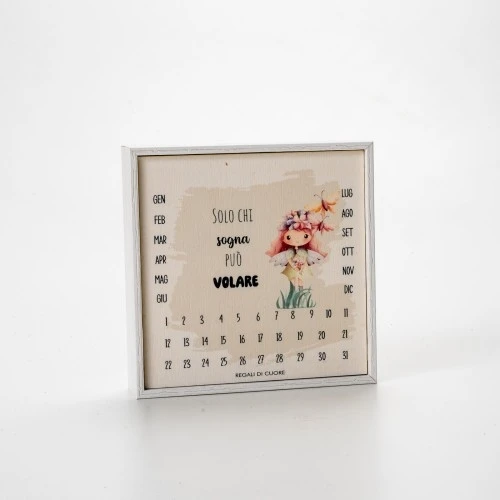 CALENDARIO FATINA BOMBONIERA COMUNIONE